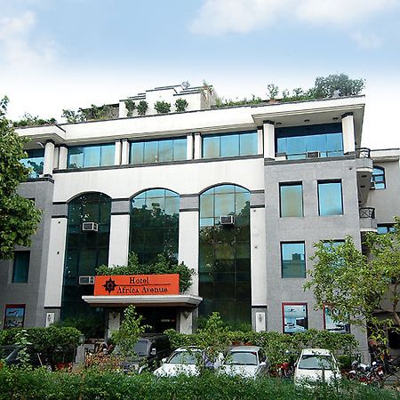 Hotel Africa Avenue Neu-Delhi Exterior foto