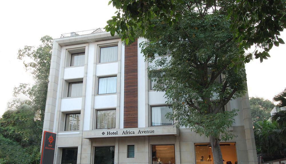 Hotel Africa Avenue Neu-Delhi Exterior foto