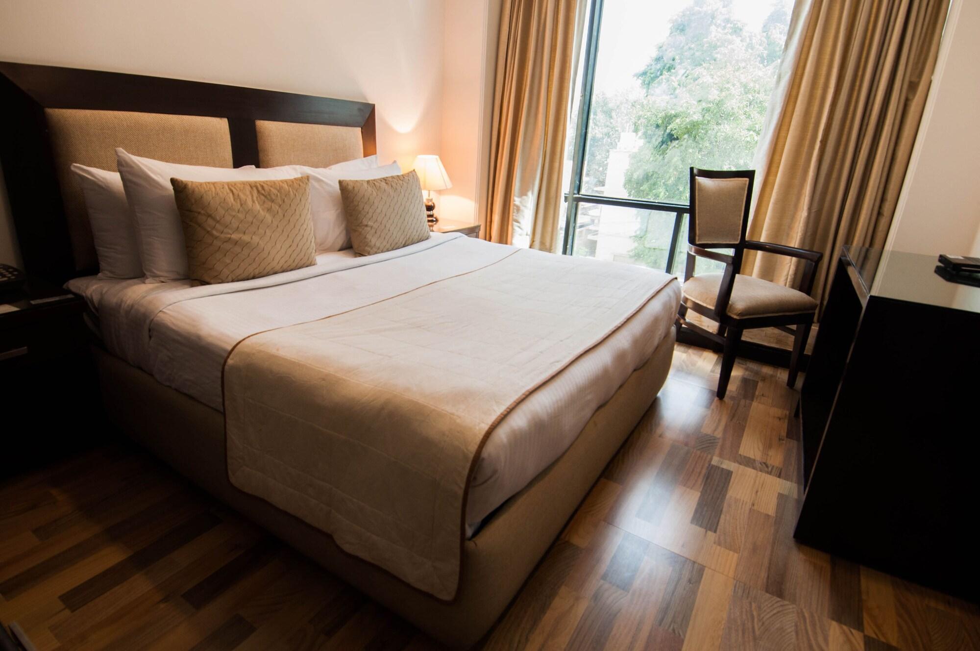 Hotel Africa Avenue Neu-Delhi Exterior foto