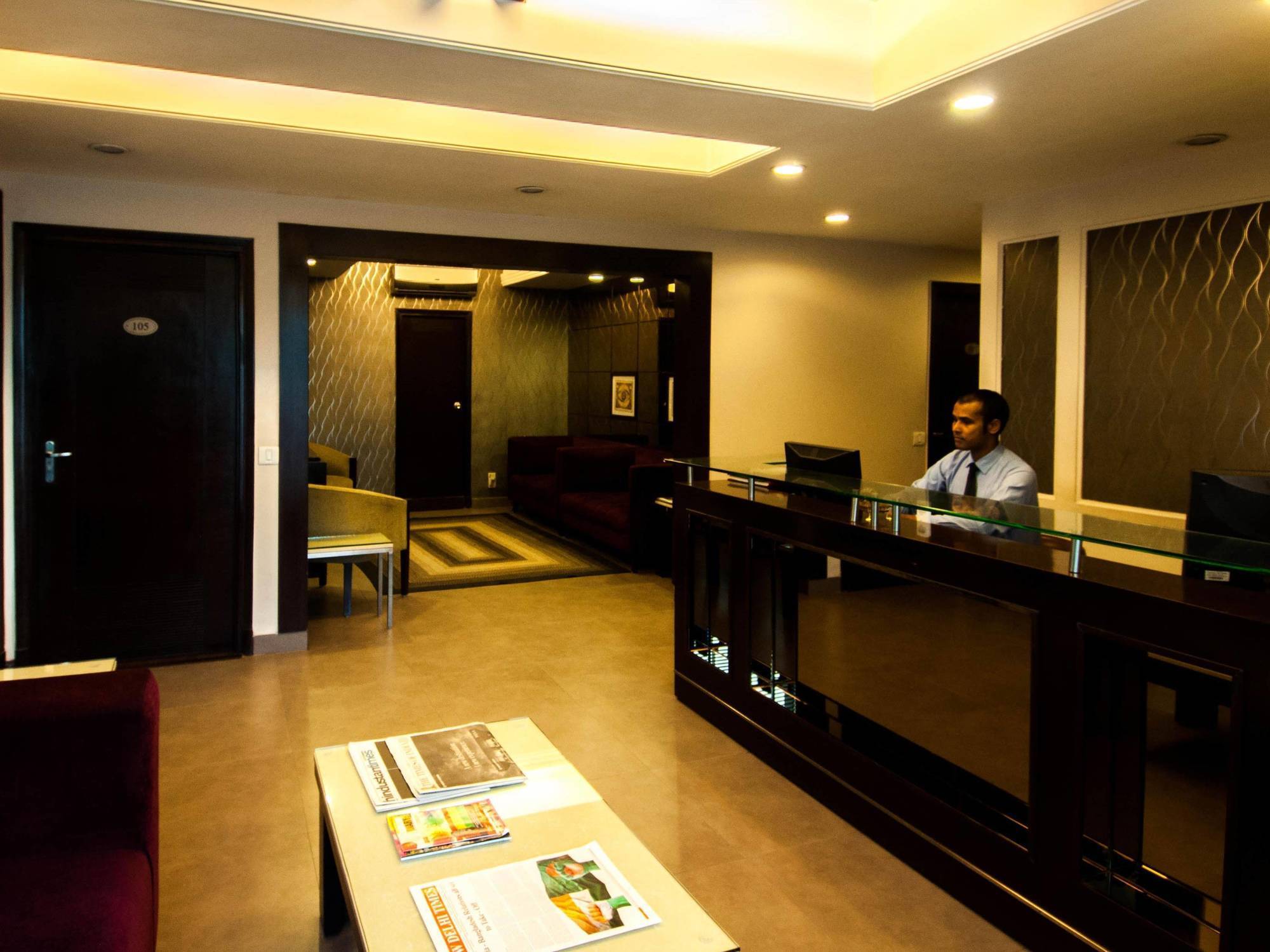 Hotel Africa Avenue Neu-Delhi Exterior foto